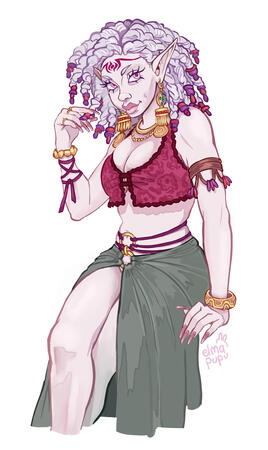 Character belongs to elmapupu