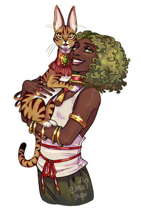 Character belongs to @mmimoart on bluesky