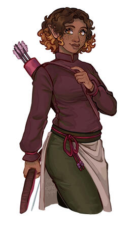 Character belongs to elmapupu