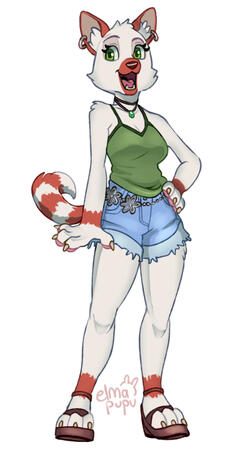 Character belongs to elmapupu